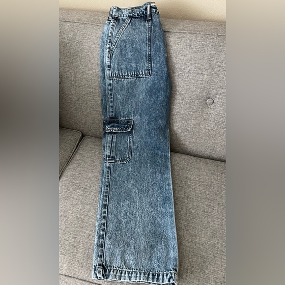 Hidden “Logan” Cargo Pocket Dad Jeans - Picture 5 of 13